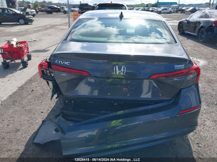 2022 Honda Civic Sedan VIN: 2HGFE2F25NH111048 Lot: 12028415