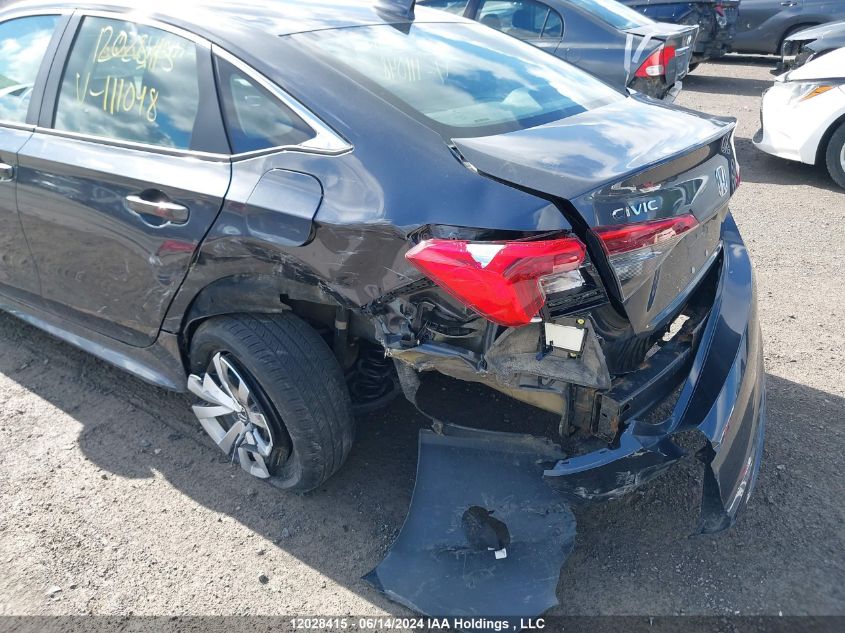 2022 Honda Civic Sedan VIN: 2HGFE2F25NH111048 Lot: 12028415