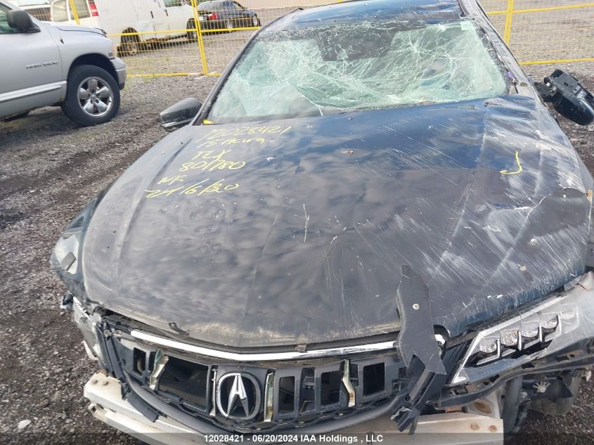 2015 Acura Tlx VIN: 19UUB3F56FA801780 Lot: 12028421