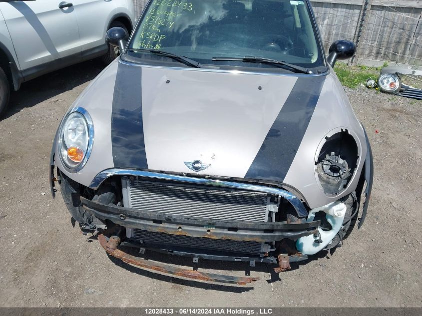 2013 Mini Cooper Hardtop VIN: WMWSU3C53DT548274 Lot: 12028433