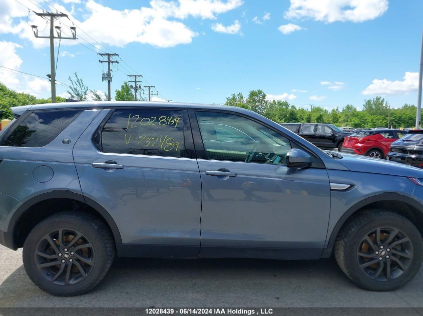 2018 Land Rover Discovery Sport VIN: SALCR2RX9JH732489 Lot: 12028439