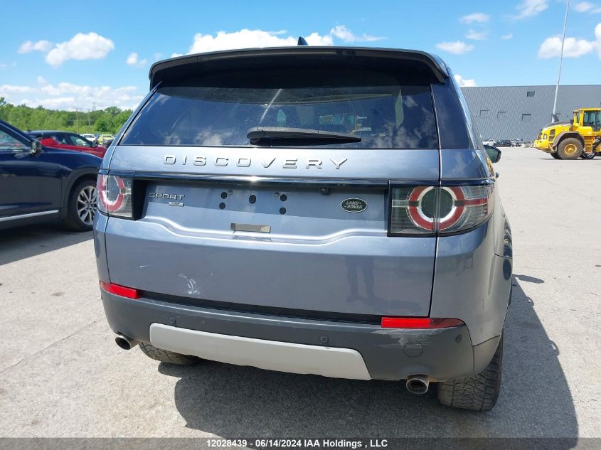 2018 Land Rover Discovery Sport VIN: SALCR2RX9JH732489 Lot: 12028439