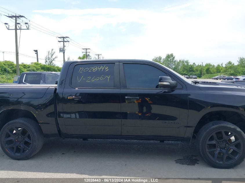 2020 Ram 1500 Rebel VIN: 1C6SRFLT5LN260674 Lot: 12028443