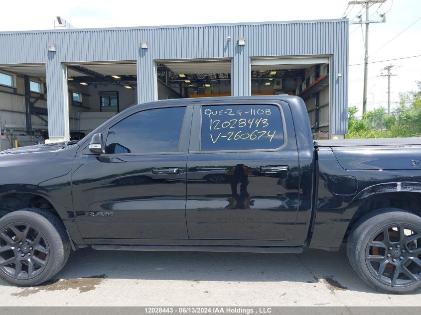 2020 Ram 1500 Rebel VIN: 1C6SRFLT5LN260674 Lot: 12028443