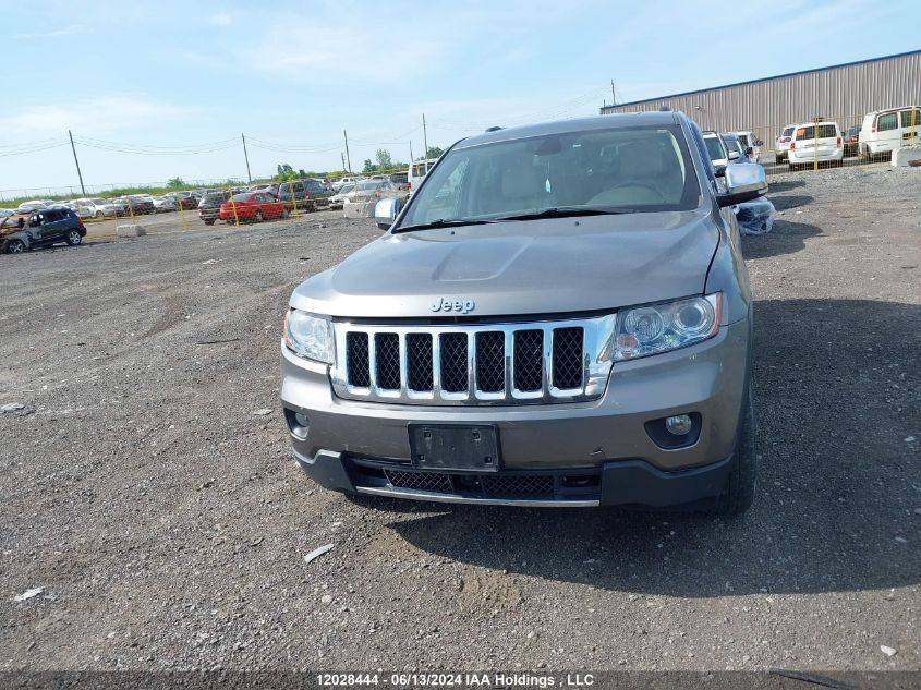 2013 Jeep Grand Cherokee Overland VIN: 1C4RJFCG7DC515713 Lot: 12028444