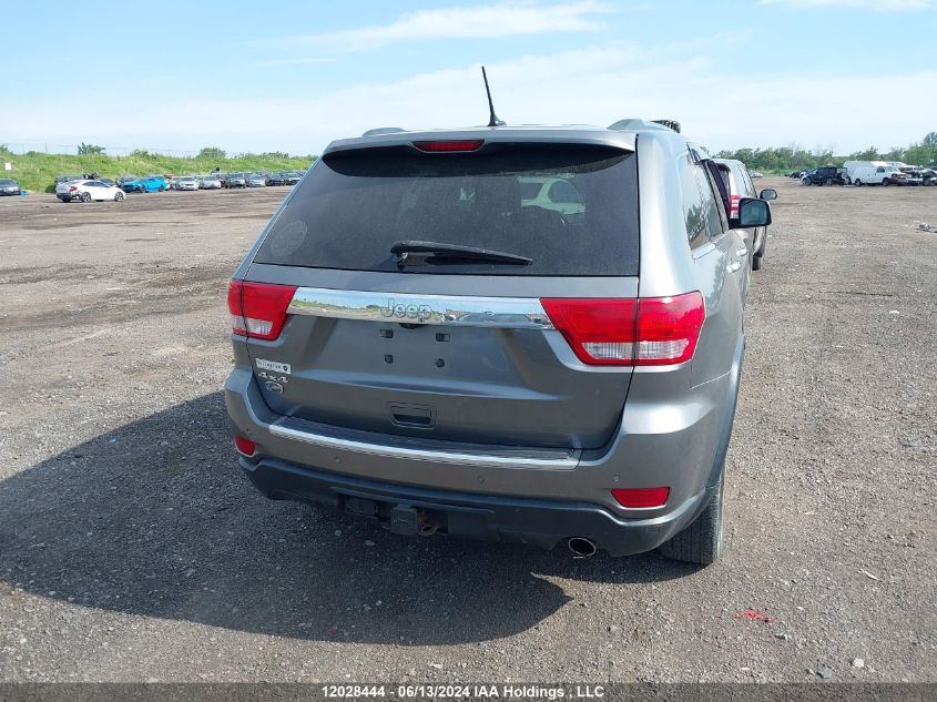 2013 Jeep Grand Cherokee Overland VIN: 1C4RJFCG7DC515713 Lot: 12028444