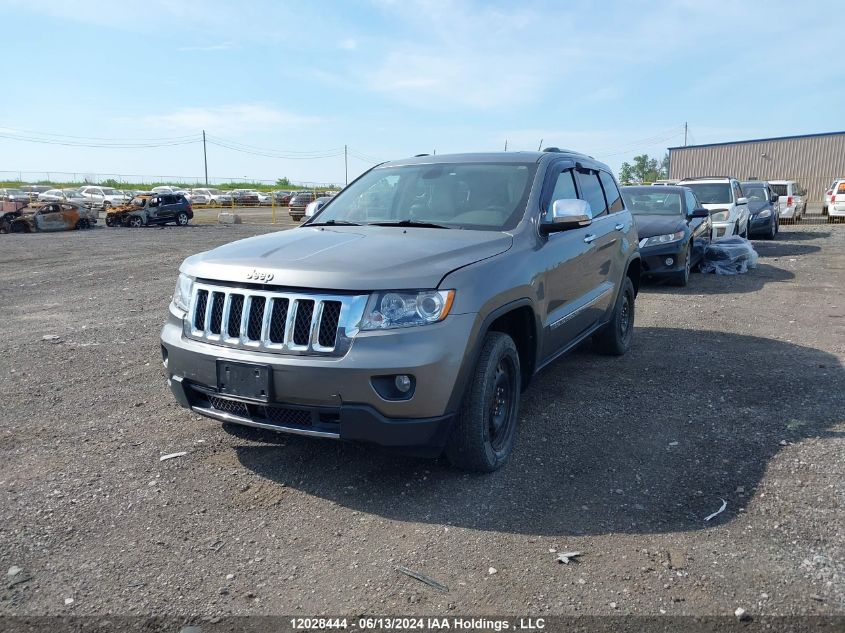 2013 Jeep Grand Cherokee Overland VIN: 1C4RJFCG7DC515713 Lot: 12028444