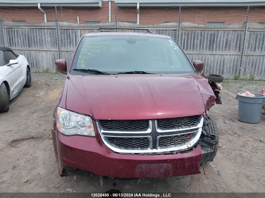 2019 Dodge Grand Caravan Cvp/Sxt VIN: 2C4RDGBG4KR572941 Lot: 12028450