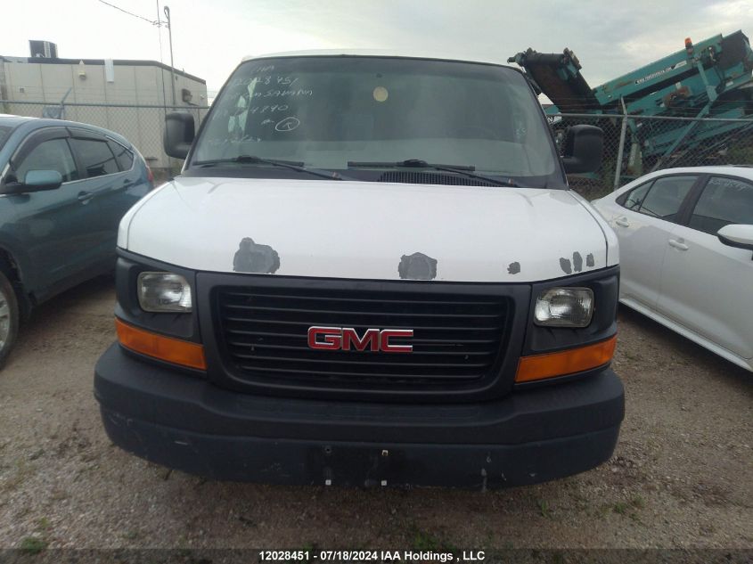 2011 GMC Savana VIN: 1GTW7FCA1B1154890 Lot: 12028451
