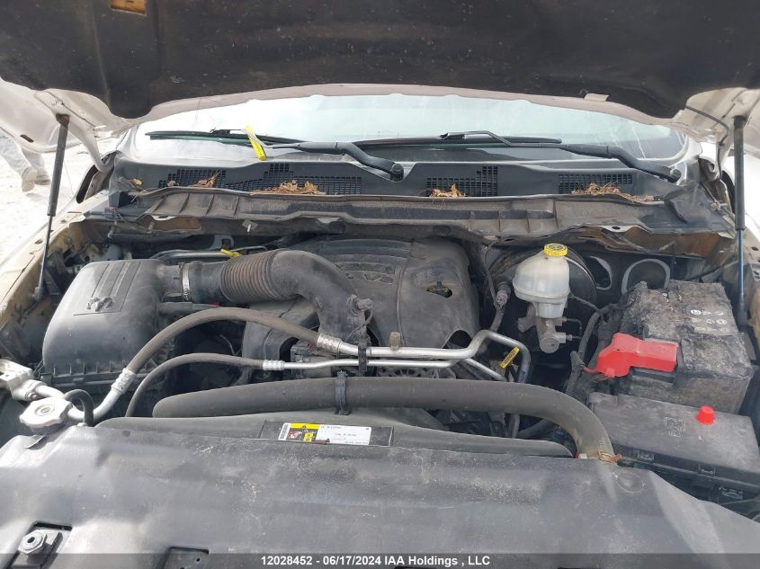 2016 Ram 1500 St VIN: 1C6RR7FT9GS283687 Lot: 12028452