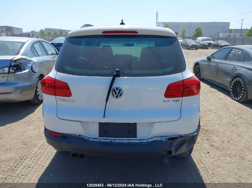 2012 Volkswagen Tiguan VIN: WVGAV7AX9CW532421 Lot: 12028453