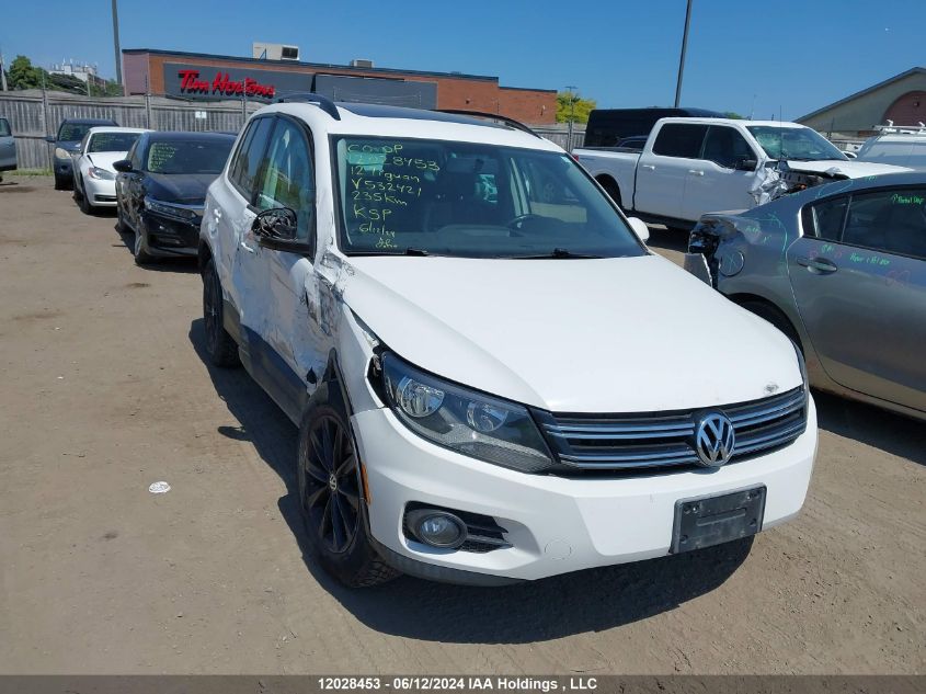 2012 Volkswagen Tiguan VIN: WVGAV7AX9CW532421 Lot: 12028453