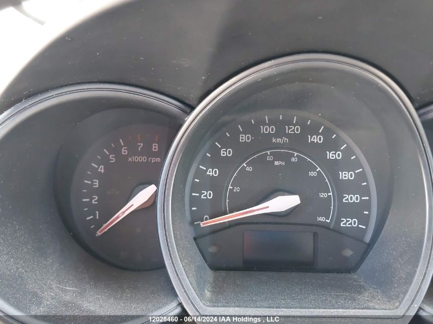 2013 Kia Rio VIN: KNADM5A34D6789054 Lot: 12028460