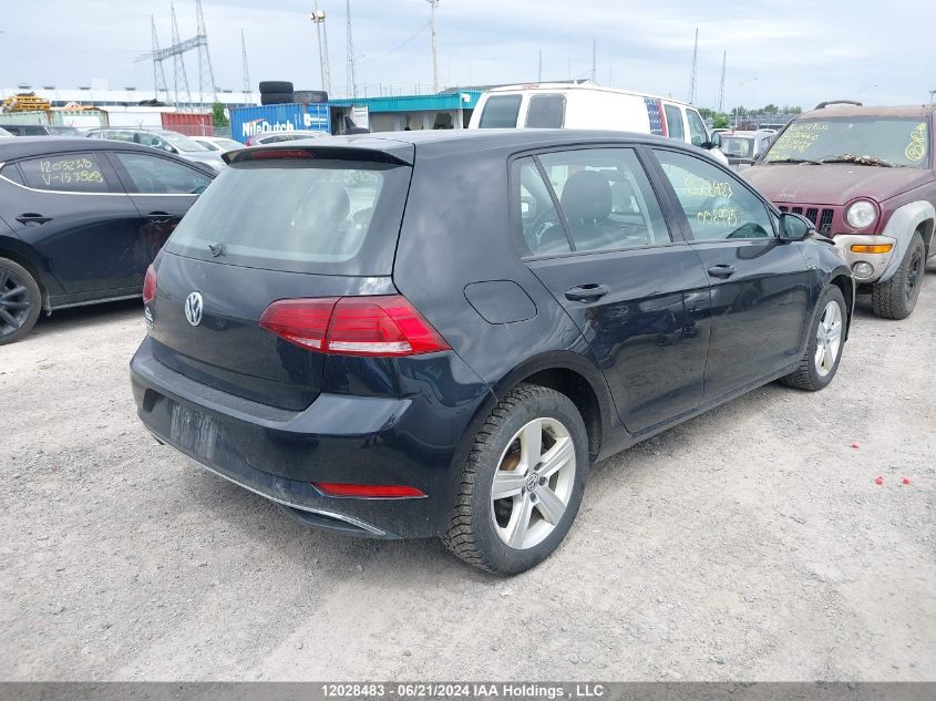 2019 Volkswagen Golf VIN: 3VWG57AU8KM006975 Lot: 12028483