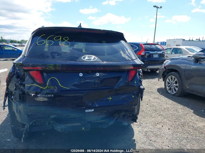 2022 Hyundai Tucson Sel VIN: KM8JB3AE6NU060130 Lot: 12028486