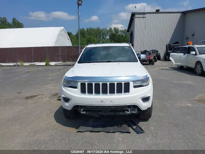 2015 Jeep Grand Cherokee Overland VIN: 1C4RJFCM7FC829533 Lot: 12028487