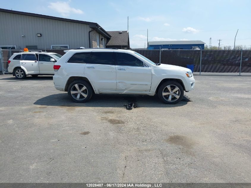 2015 Jeep Grand Cherokee Overland VIN: 1C4RJFCM7FC829533 Lot: 12028487