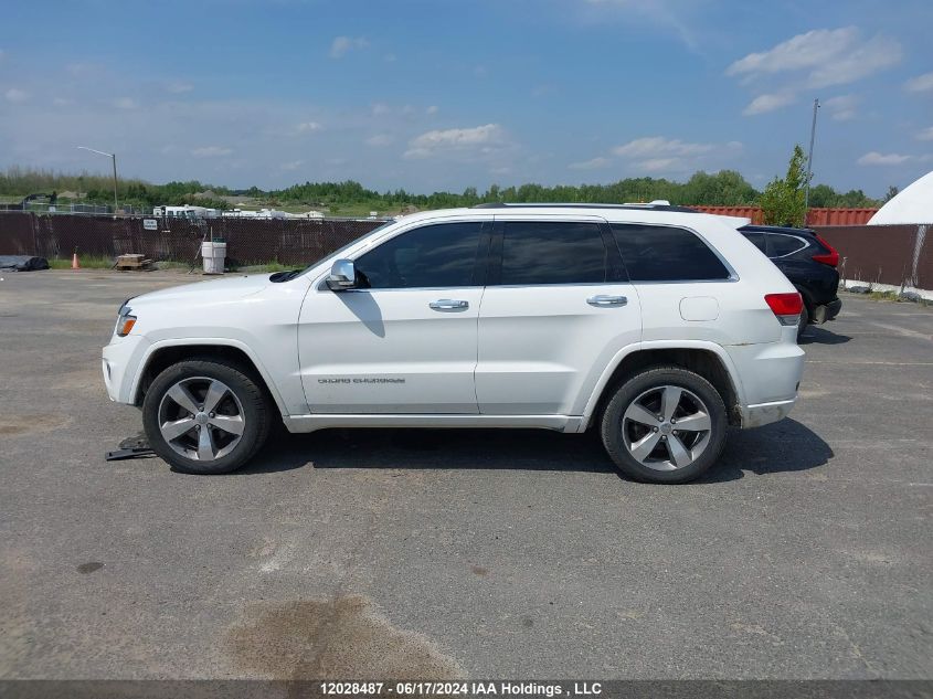 2015 Jeep Grand Cherokee Overland VIN: 1C4RJFCM7FC829533 Lot: 12028487