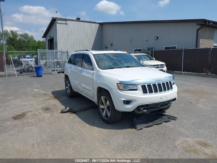 2015 Jeep Grand Cherokee Overland VIN: 1C4RJFCM7FC829533 Lot: 12028487