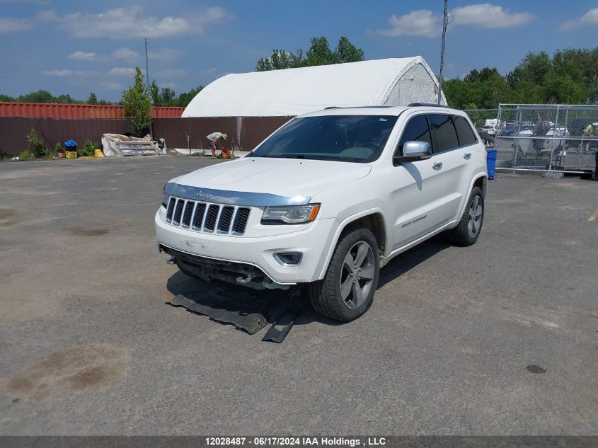 2015 Jeep Grand Cherokee Overland VIN: 1C4RJFCM7FC829533 Lot: 12028487