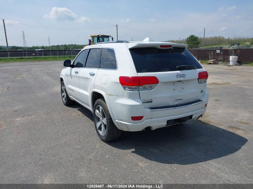 2015 Jeep Grand Cherokee Overland VIN: 1C4RJFCM7FC829533 Lot: 12028487