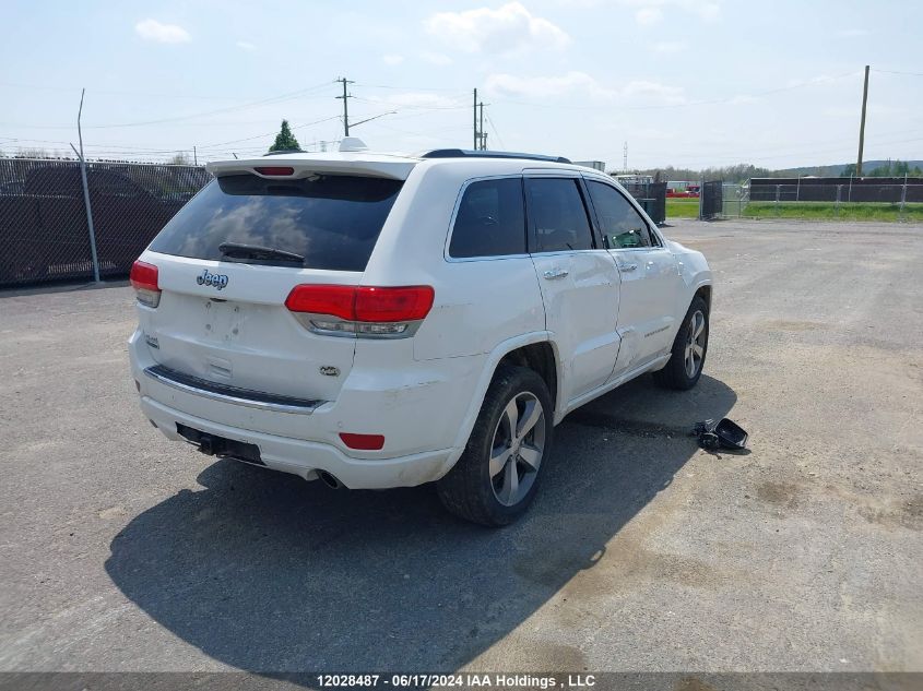 2015 Jeep Grand Cherokee Overland VIN: 1C4RJFCM7FC829533 Lot: 12028487