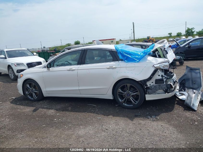 2017 Ford Fusion V6 Sport VIN: 3FA6P0VP0HR169125 Lot: 12028492