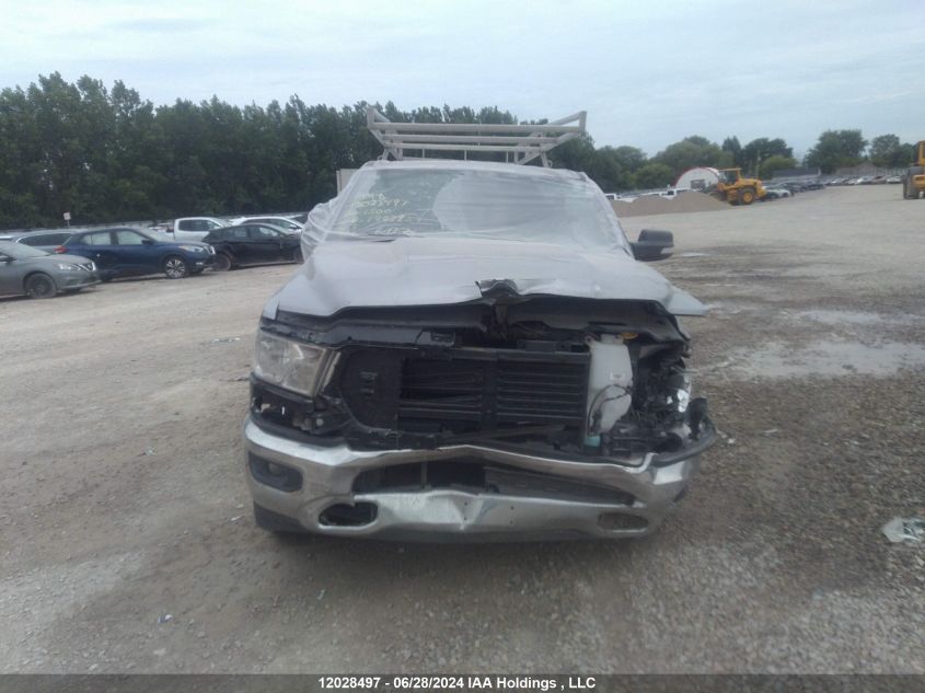 2020 Ram 1500 Big Horn VIN: 1C6RRFBG9LN199395 Lot: 12028497