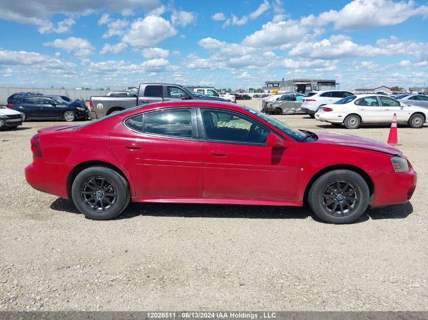 2008 Pontiac Grand Prix VIN: 2G2WP552181174239 Lot: 12028511