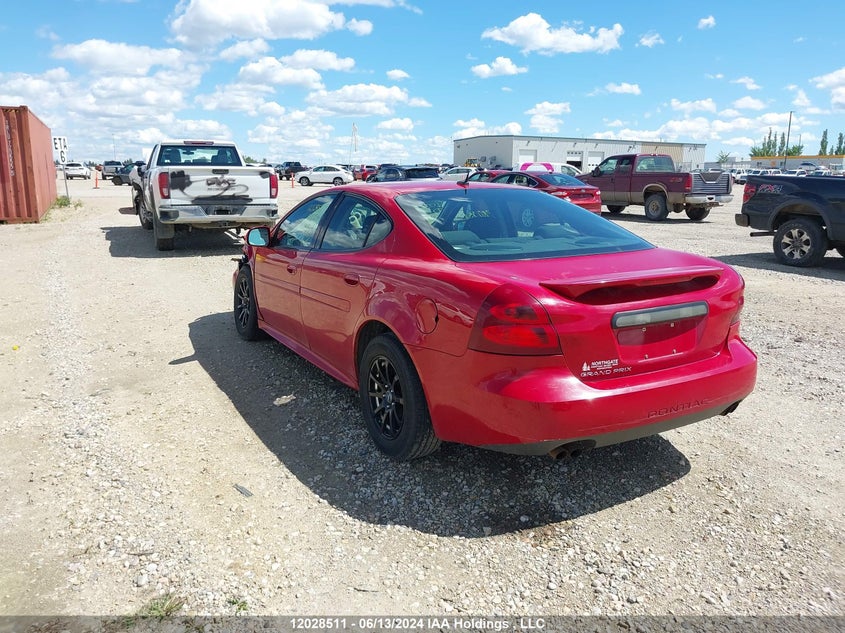 2008 Pontiac Grand Prix VIN: 2G2WP552181174239 Lot: 12028511
