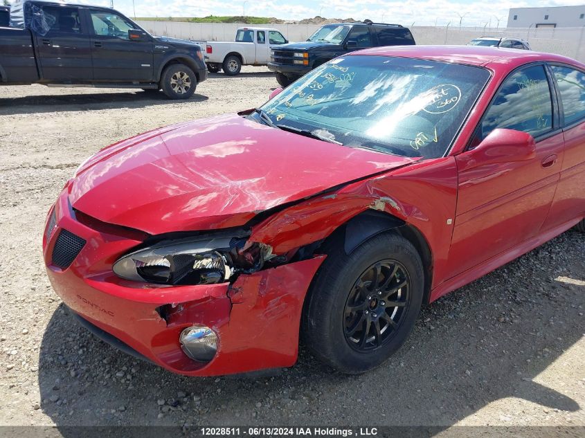 2008 Pontiac Grand Prix VIN: 2G2WP552181174239 Lot: 12028511