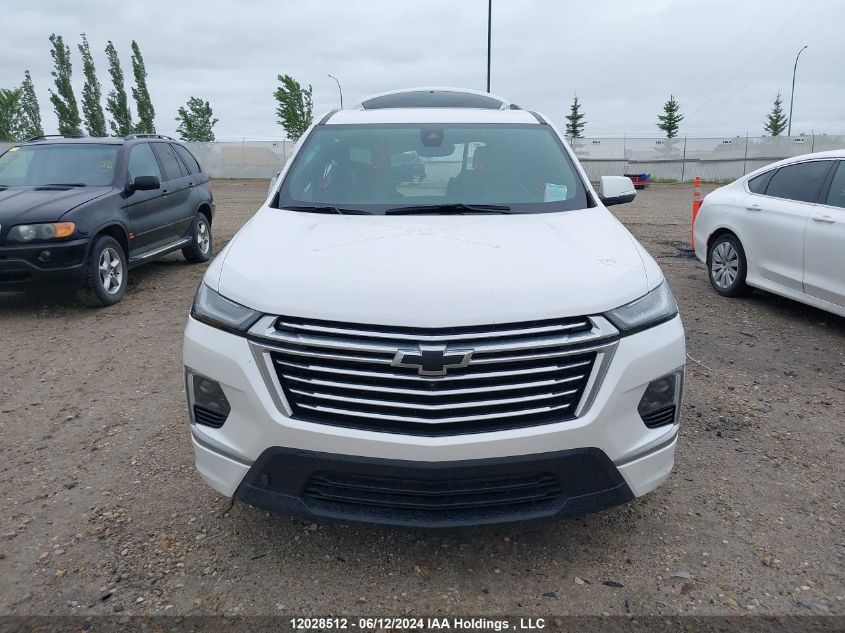 2022 Chevrolet Traverse VIN: 1GNEVKKW3NJ105712 Lot: 12028512