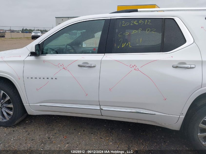 2022 Chevrolet Traverse VIN: 1GNEVKKW3NJ105712 Lot: 12028512