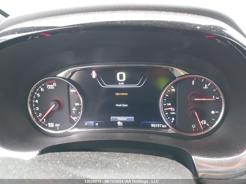 2022 Chevrolet Traverse VIN: 1GNEVKKW3NJ105712 Lot: 12028512