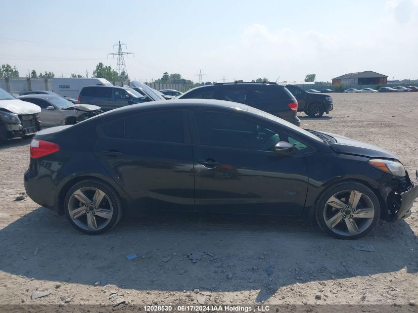 2014 Kia Forte VIN: KNAFX4A60E5090550 Lot: 12028530