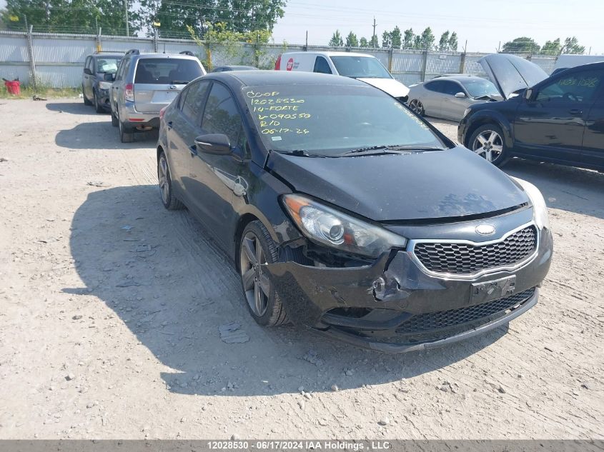 2014 Kia Forte VIN: KNAFX4A60E5090550 Lot: 12028530