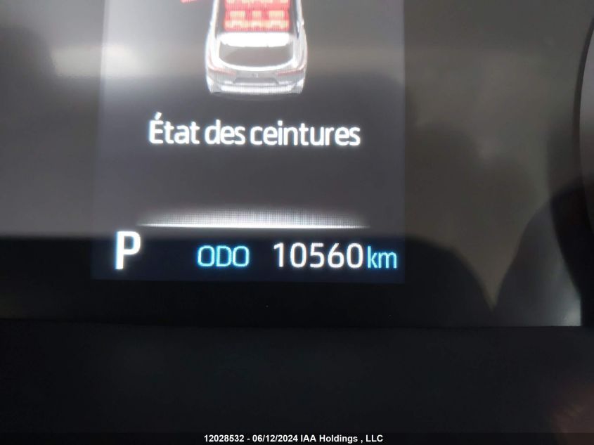 2022 Toyota Highlander Hybrid Le VIN: 5TDBBRCH8NS094156 Lot: 12028532