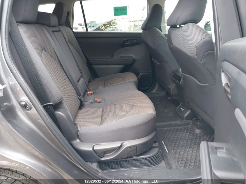 2022 Toyota Highlander Hybrid Le VIN: 5TDBBRCH8NS094156 Lot: 12028532