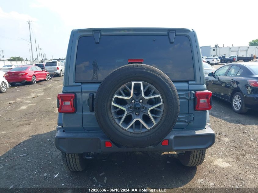 2024 Jeep Wrangler 4-Door Sahara VIN: 1C4PJXEN5RW214808 Lot: 12028536