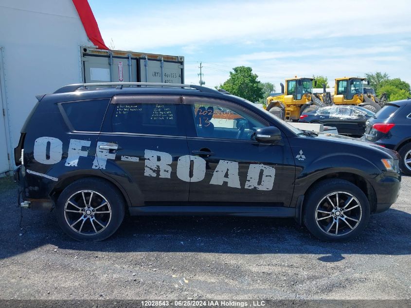 2013 Mitsubishi Outlander VIN: JA4JT3AX6DU600278 Lot: 12028543