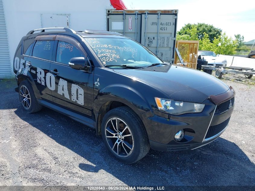 2013 Mitsubishi Outlander VIN: JA4JT3AX6DU600278 Lot: 12028543