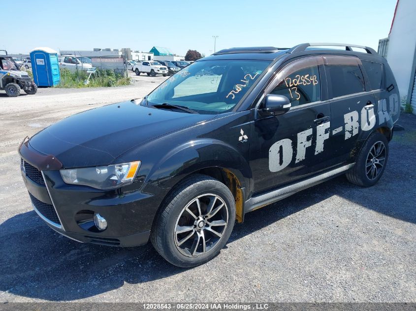 2013 Mitsubishi Outlander VIN: JA4JT3AX6DU600278 Lot: 12028543