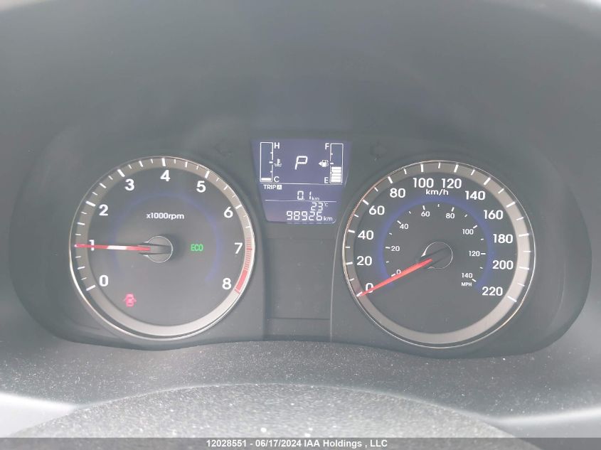 2016 Hyundai Accent VIN: KMHCT5AE2GU276156 Lot: 12028551