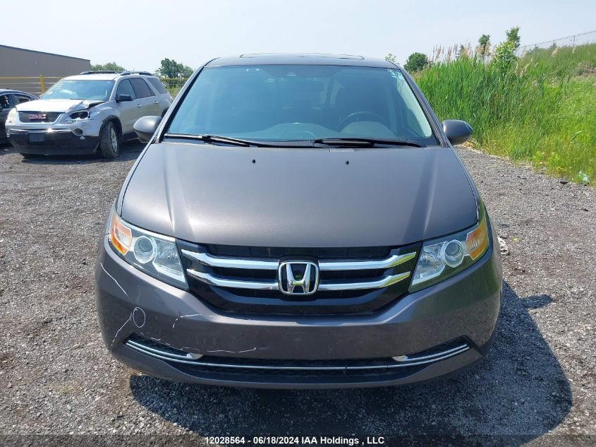 2015 Honda Odyssey VIN: 5FNRL5H61FB001981 Lot: 12028564