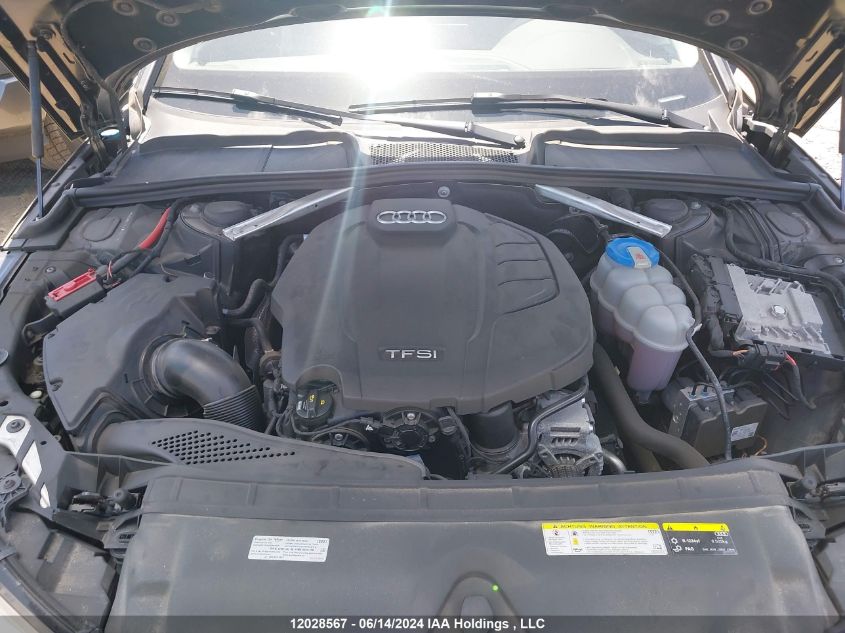 2019 Audi A4 VIN: WAUBNAF46KN004938 Lot: 12028567