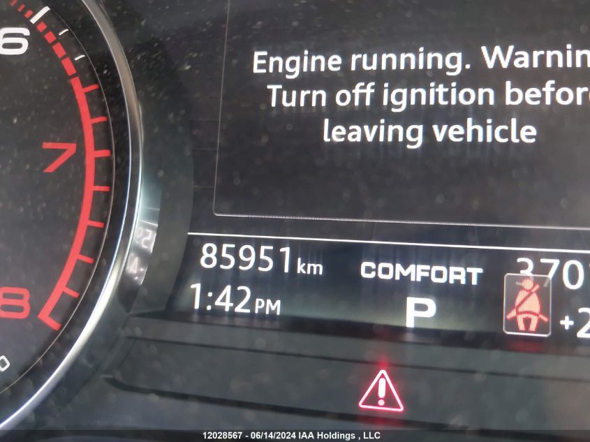 2019 Audi A4 VIN: WAUBNAF46KN004938 Lot: 12028567