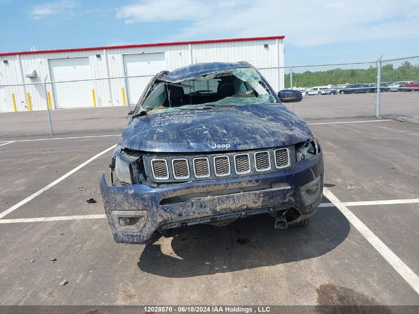 2018 Jeep Compass Latitude VIN: 3C4NJDBB8JT396322 Lot: 12028570