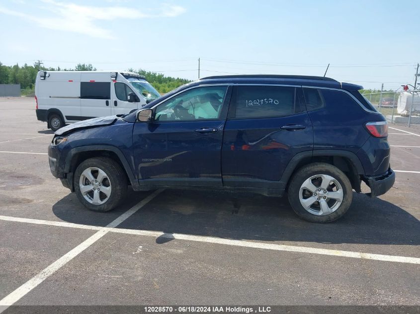 2018 Jeep Compass Latitude VIN: 3C4NJDBB8JT396322 Lot: 12028570