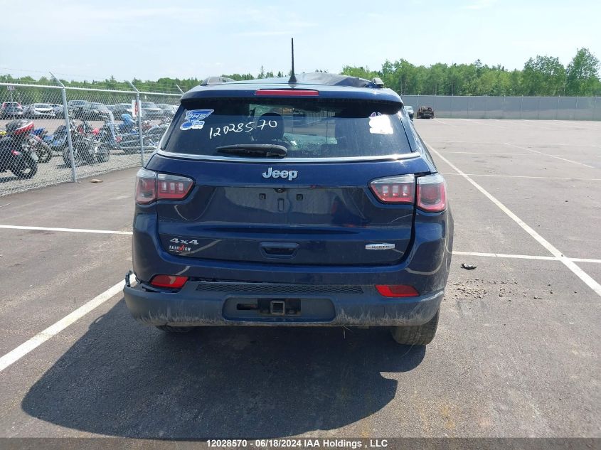 2018 Jeep Compass Latitude VIN: 3C4NJDBB8JT396322 Lot: 12028570