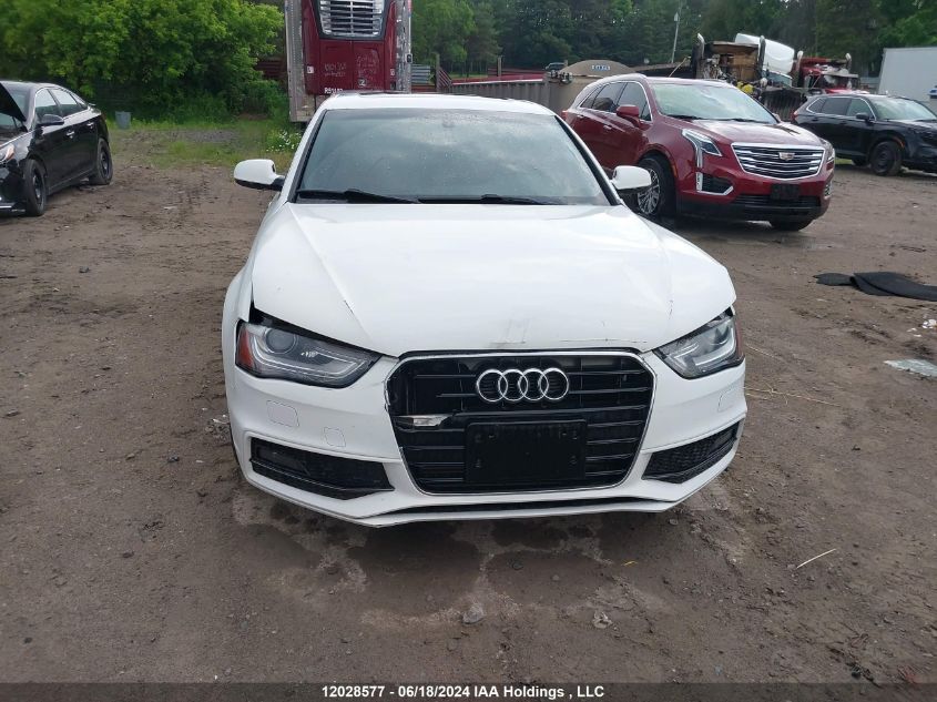 2013 Audi A4 VIN: WAUKFCFL3DN023112 Lot: 12028577